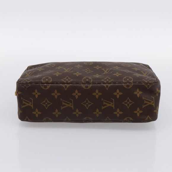 LOUIS VUITTON Monogram Trousse Toilette 28 Clutch Bag M47522 LV Auth kk704
