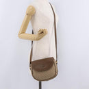 GUCCI Shoulder Bag Canvas Beige Gold Tone 007 115 0074 Auth kk711-29