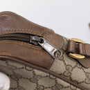 GUCCI GG Supreme Web Sherry Line Shoulder Bag PVC Beige 56 02 005 Auth kk715-19