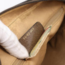 GUCCI GG Supreme Web Sherry Line Shoulder Bag PVC Beige 56 02 005 Auth kk715-12