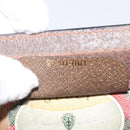 GUCCI GG Supreme Web Sherry Line Clutch Bag PVC Beige 89 01 001 Auth kk719-12