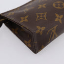 LOUIS VUITTON Monogram Poche Toilette 15 Pouch M47546 LV Auth kk721-16