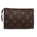 LOUIS VUITTON Monogram Poche Toilette 15 Pouch M47546 LV Auth kk721-2