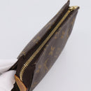 LOUIS VUITTON Monogram Poche Toilette 15 Pouch M47546 LV Auth kk721-5