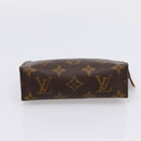 LOUIS VUITTON Monogram Poche Toilette 15 Pouch M47546 LV Auth kk721-6