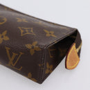 LOUIS VUITTON Monogram Poche Toilette 15 Pouch M47546 LV Auth kk721-7