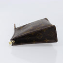 LOUIS VUITTON Monogram Poche Toilette 19 Pouch M47544 LV Auth kk722-5