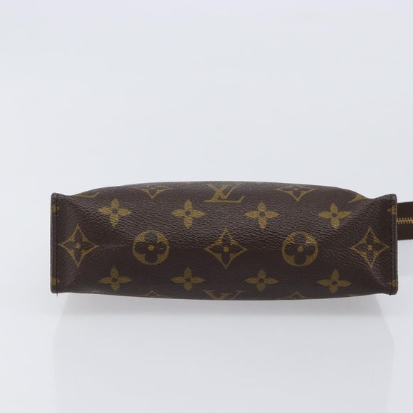 LOUIS VUITTON Monogram Poche Toilette 19 Pouch M47544 LV Auth kk722