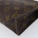 LOUIS VUITTON Monogram Poche Toilette 19 Pouch M47544 LV Auth kk722-8