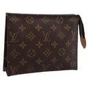 LOUIS VUITTON Monogram Poche Toilette 19 Pouch M47544 LV Auth kk723-1