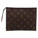 LOUIS VUITTON Monogram Poche Toilette 19 Pouch M47544 LV Auth kk723-3