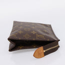 LOUIS VUITTON Monogram Poche Toilette 19 Pouch M47544 LV Auth kk723-5