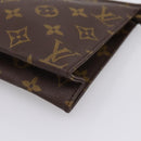LOUIS VUITTON Monogram Poche Toilette 19 Pouch M47544 LV Auth kk723-8