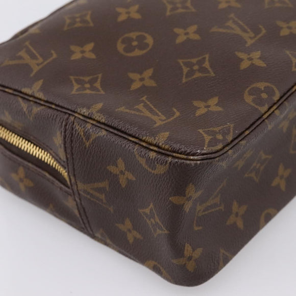 LOUIS VUITTON Monogram Trousse Toilette 28 Clutch Bag M47522 LV Auth kk724