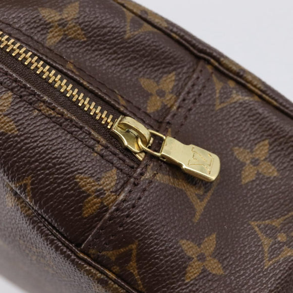 LOUIS VUITTON Monogram Trousse Toilette 28 Clutch Bag M47522 LV Auth kk724