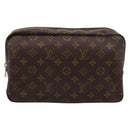 LOUIS VUITTON Monogram Trousse Toilette 28 Clutch Bag M47522 LV Auth kk724-13