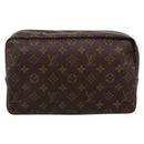 LOUIS VUITTON Monogram Trousse Toilette 28 Clutch Bag M47522 LV Auth kk724-2
