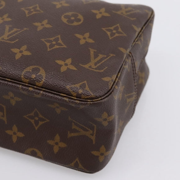 LOUIS VUITTON Monogram Trousse Toilette 28 Clutch Bag M47522 LV Auth kk724