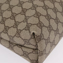 GUCCI GG Supreme Tote Bag PVC Beige Gold 002 39 6130 Auth kk725-10