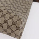GUCCI GG Supreme Tote Bag PVC Beige Gold 002 39 6130 Auth kk725-11