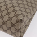 GUCCI GG Supreme Tote Bag PVC Beige Gold 002 39 6130 Auth kk725-13