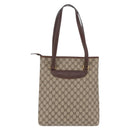 GUCCI GG Supreme Tote Bag PVC Beige Gold 002 39 6130 Auth kk725-3