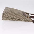 GUCCI GG Supreme Tote Bag PVC Beige Gold 002 39 6130 Auth kk725-4