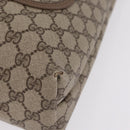 GUCCI GG Supreme Web Sherry Line Tote Bag PVC Beige Gold 39 02 003 Auth kk726-11