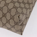 GUCCI GG Supreme Web Sherry Line Tote Bag PVC Beige Gold 39 02 003 Auth kk726-13