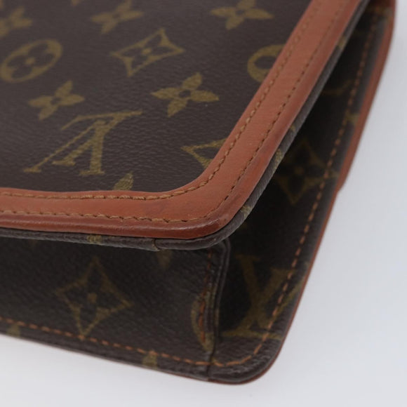 LOUIS VUITTON Monogram Pochette Dam PM Clutch Bag M51812 LV Auth kk738