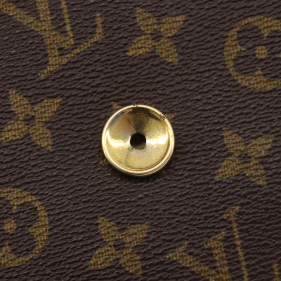 LOUIS VUITTON Monogram Pochette Dam PM Clutch Bag M51812 LV Auth kk738