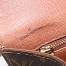 LOUIS VUITTON Monogram Pochette Dam PM Clutch Bag M51812 LV Auth kk738-15