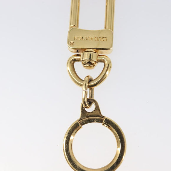LOUIS VUITTON Anneau Cles Key Holder metal Gold Tone M62698 LV Auth kk739