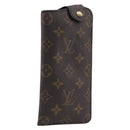 LOUIS VUITTON Monogram Etui Lunette MM Glasses Case M66544 LV Auth kk740V-1