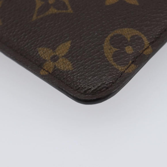 LOUIS VUITTON Monogram Etui Lunette MM Glasses Case M66544 LV Auth kk740V