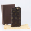 LOUIS VUITTON Monogram Etui Lunette MM Glasses Case M66544 LV Auth kk740V-18