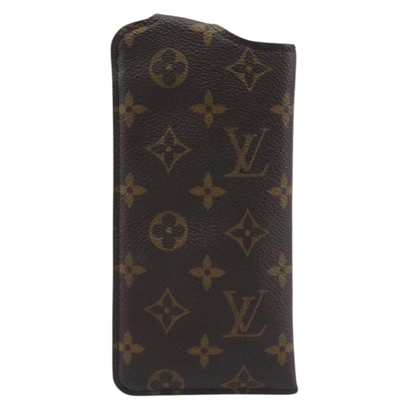 LOUIS VUITTON Monogram Etui Lunette MM Glasses Case M66544 LV Auth kk740V