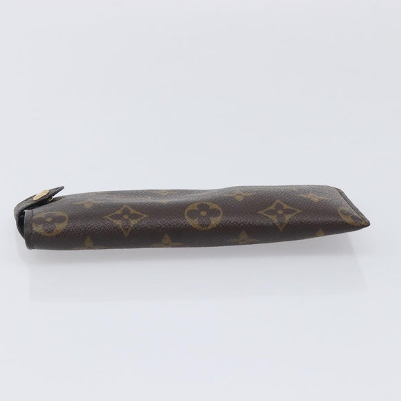 LOUIS VUITTON Monogram Etui Lunette MM Glasses Case M66544 LV Auth kk740V
