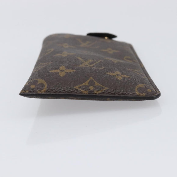 LOUIS VUITTON Monogram Etui Lunette MM Glasses Case M66544 LV Auth kk740V