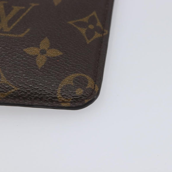 LOUIS VUITTON Monogram Etui Lunette MM Glasses Case M66544 LV Auth kk740V
