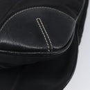 PRADA Shoulder Bag Nylon Black Silver Auth kk745-14