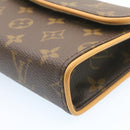 LOUIS VUITTON Monogram Pochette Florentine Waist Pouch M51855 LV Auth knn038-13