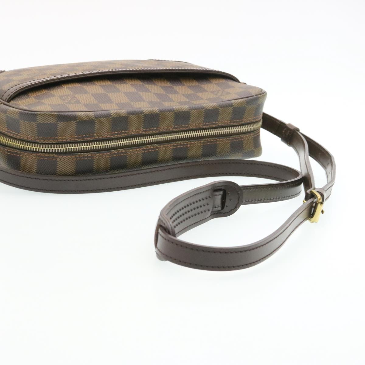 LOUIS VUITTON Damier Ebene Trocadero 27 Shoulder Bag N48085 LV Auth knn052A