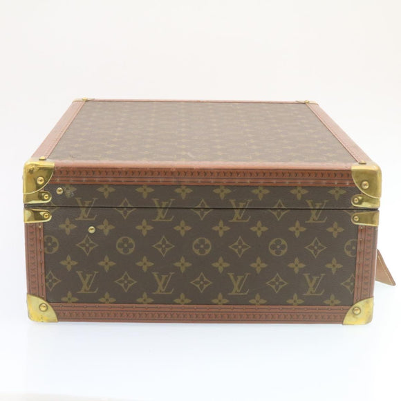 LOUIS VUITTON Monogram Cotteville 50 Trunk Vintage M21422 LV Auth knn056
