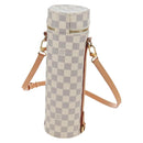 LOUIS VUITTON Damier Azur Bottle Holder Porte Boutille GI0373 LV Auth LN005V-2