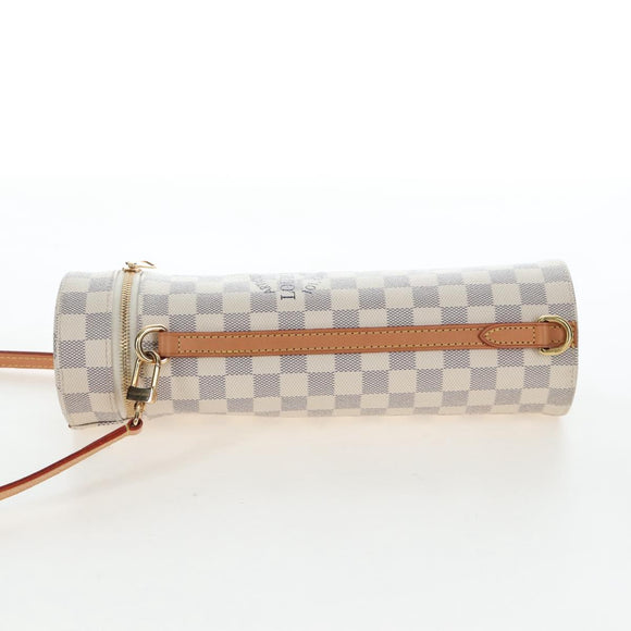 LOUIS VUITTON Damier Azur Bottle Holder Porte Boutille GI0373 LV Auth LN005V