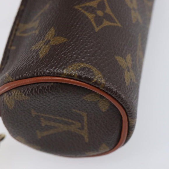 LOUIS VUITTON Monogram Papillon Pouch LV Auth LN007