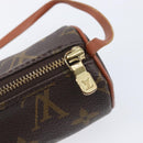 LOUIS VUITTON Monogram Papillon Pouch LV Auth LN007-17