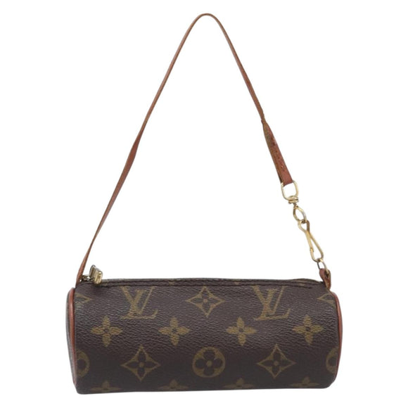 LOUIS VUITTON Monogram Papillon Pouch LV Auth LN007