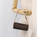 LOUIS VUITTON Monogram Papillon Pouch LV Auth LN007-21